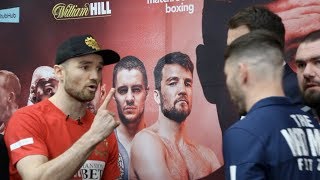 INTENSE  ANTHONY FOWLER v SCOTT FITZGERALD OFFICIAL HEADTOHEAD  PRESS CONFERENCE  LIVERPOOL [upl. by Jerusalem]