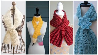 Awesome Crochet Keyhole Scarf Designs Ideas 2024 [upl. by Ettennad83]