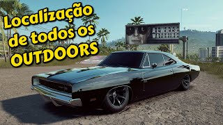 LOCALIZAÇÃO DE TODOS OS OUTDOORS  NEED FOR SPEED HEAT [upl. by Kciredor348]