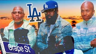 EXCLUSIVE INTERVIEW WITH BLACK KNOWLEDGE THE GRAPE STREET CRIPS STARTED A RIOT St laz exclusives [upl. by Eimmat]