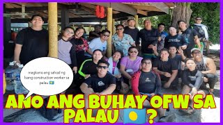 Cost of living ng isang construction worker sa palau 🇵🇼gaga journalpalau vlog [upl. by Notfa]