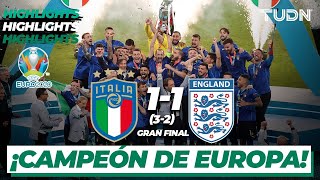 Highlights  Italia 1321 Inglaterra  UEFA Euro 2020  Final  TUDN [upl. by Asila950]