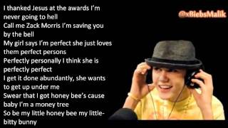 Justin Bieber Freestyle Rap 2011 LYRICS [upl. by Valaria]