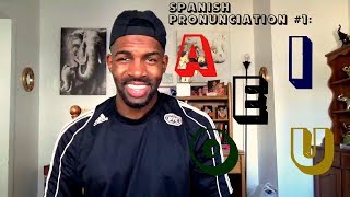 Real Spanish Pronunciation 1 Vowels vocales [upl. by Barger206]