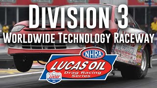 Division 3 NHRA Lucas Oil Drag Racing Series from Worldwide Technology Raceway  Sunday [upl. by Nywrad356]