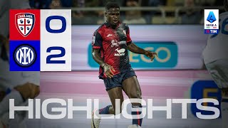 HIGHLIGHTS  CagliariInter 02  Serie A TIM [upl. by Gregrory]