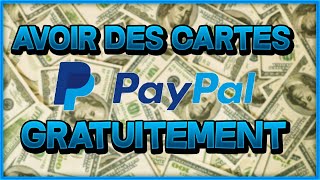 COMMENT AVOIR DES CARTES PAYPAL GRATUITEMENT 2020NO FAKE [upl. by Ejrog]