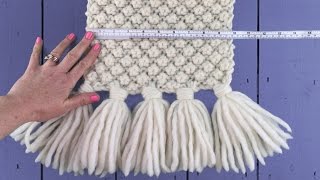 QUICK GUIDE TO MAKING TASSELS  How To Make Tassels The Easy Way [upl. by Remoh549]