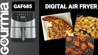 How to use GOURMIA DIGITAL AIR FRYER [upl. by Nosiram]