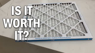 Aerostar 20x20x1 MERV 8 Pleated Air Filter Review  Is It Worth It [upl. by Kailey]