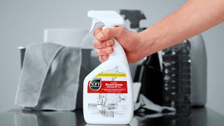 Sani Professional NoRinse Disinfectant Sanitizer Spray Product Video [upl. by Elyl]