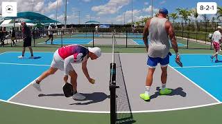 Bronze Medal Match  Mens Doubles 45 amp 50 Combined Age 19 35 Pickleball Tournament [upl. by Adile]