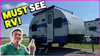 MUST SEE SUV Towable Tiny Travel Trailer RV Checks All the Boxes 2025 Sunray 149 from Sunset Park [upl. by Hittel546]