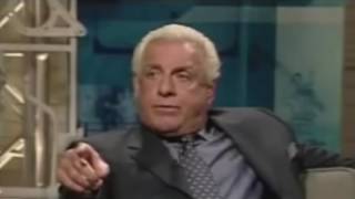 Ric Flair vs Mick Foley Last Man Standing Match  DEADLOCK SYNC [upl. by Sedecrem417]