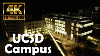 University of California San Diego  UCSD  4K Campus Drone Tour quotNight Versionquot [upl. by Ainwat549]