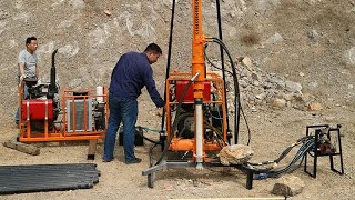 🛻🛻🛻🛻🛻Mini Drilling Machine driling water borwell driling jk 8 [upl. by Lotsyrc]