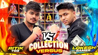 Lokesh Gamer Vs Two Side Gamers Collection Battle Who Will Win 🏆 Garena Free Fire [upl. by Lucine]