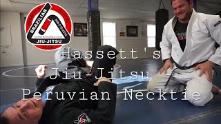 The Peruvian Necktie  Hassetts Jiu Jitsu [upl. by Kenwee]