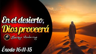 En el desierto Dios proveerá [upl. by Eillat308]