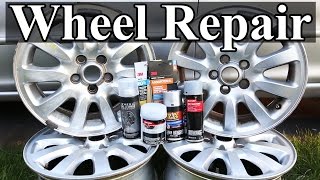 How to Repair Wheels with Curb Rash and Scratches [upl. by Pacheco]