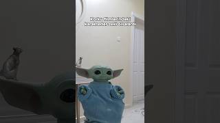 Baby Yoda korku filmindeki karakterler  Baby Yoda babyyoda [upl. by Marchall]