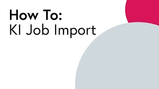 How To Der KI Job Import von Workwise [upl. by Wehhtam16]