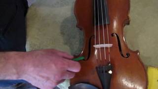 How to Use a Dampit in Your Violin [upl. by Elirpa]