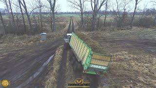 Das war Richtig Knapp Gras Ernte im Moor Fendt Traktoren wühlen sich durch den Sumpf 2021 [upl. by Liman]