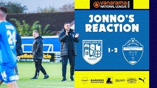 RFC  Warrington Town PostMatch Reaction  Anthony Johnson [upl. by Ahsinrev]