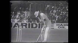 Malcom Marshall vs Sunil Gavaskar Both Dismissals 1st Test 1983 [upl. by Sidoon]