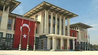 Recep Tayyip Erdogan a inauguré son nouveau palais présidentiel [upl. by Base117]