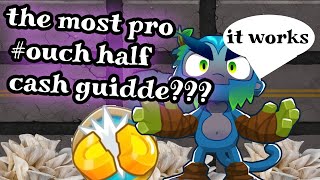 ULTIMATE GUIDE OUCH HALF CASH NO POWERS GUIDE ISAB CANT BEAT IT TUTORIAL WORKING [upl. by Dido]