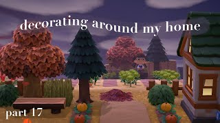 decorating around my home part 17  animal crossing new horizons [upl. by Giliane]