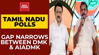 Tamil Nadu Election Results 2021 The Gap Narrows Between AIADMK And DMK In Tamil Nadu [upl. by Sholem]