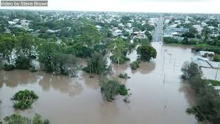 Maryborough flood 10012022 515am Lamington Bridge [upl. by Eusassilem]