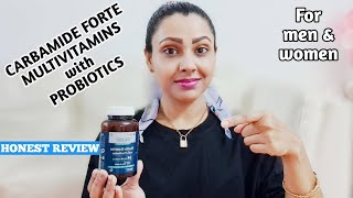 CARBAMIDE FORTE MULTIVITAMINS WITH PROBIOTICS  IMMUNITY BOOSTER  HONEST REVIEW  what tanumeans [upl. by Penhall]