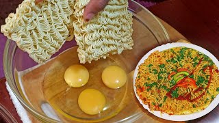 Tasty Cook the Noodles and the Eggs this way the result is amazing amp Easy to make 👌 [upl. by Yekcaj]