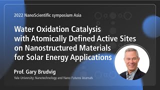 Water Oxidation Catalysis with Atomically Defined Active Sites on Nanostructured   2022NSSA [upl. by Lonna]