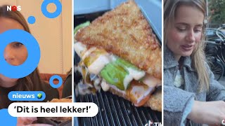 Dit is de sushi sandwich de nieuwste foodtrend [upl. by Skerl802]