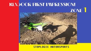 KLX300R First Impression [upl. by Asle]