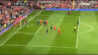 Daniel Sturridge Goal vs Man U [upl. by Ahtenek]