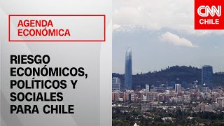 Tras informe del Foro de Davos ¿Cuáles son los riesgos económicos políticos y sociales para Chile [upl. by Ecinnaj]