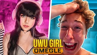 UwU Girl Goes On Omegle But Shes A Guy [upl. by Enorahs799]