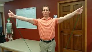 Rotator Cuff Strengthening Supraspinatus  Scaption to 90° [upl. by Teahan]