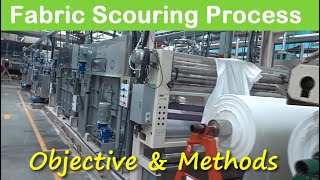 What is Scouring Objective and Methods of Fabric Scouring Process [upl. by Anivad]