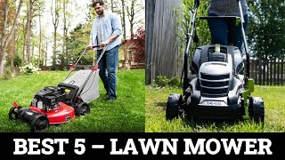 Top 5 Best Lawn Mower Reviews 2024 [upl. by Kola]