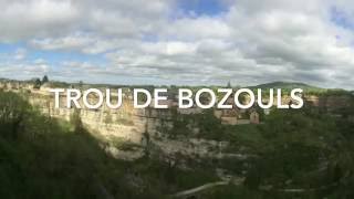 Aveyron LE TROU DE BOZOULS visite paysage tourisme Patrimoine [upl. by Duomham442]