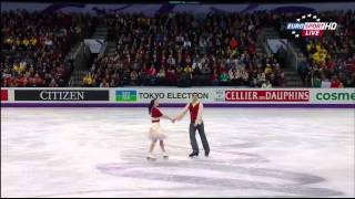 Anna CAPPELLINI  Luca LANOTTE ITA SD  WC 2013 [upl. by Lewanna]