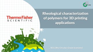 Webinar Rheological characterization of polymers for 3D printing applications [upl. by Ocsic]