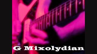 G Mixolydian Backing Track  Groovin on Mode 5 [upl. by Phira757]